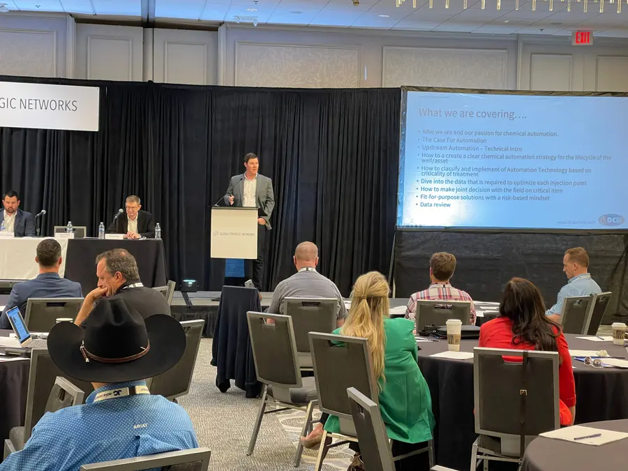 DC3 presenting to an industry audience